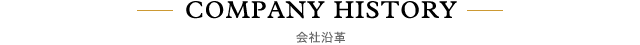 会社沿革